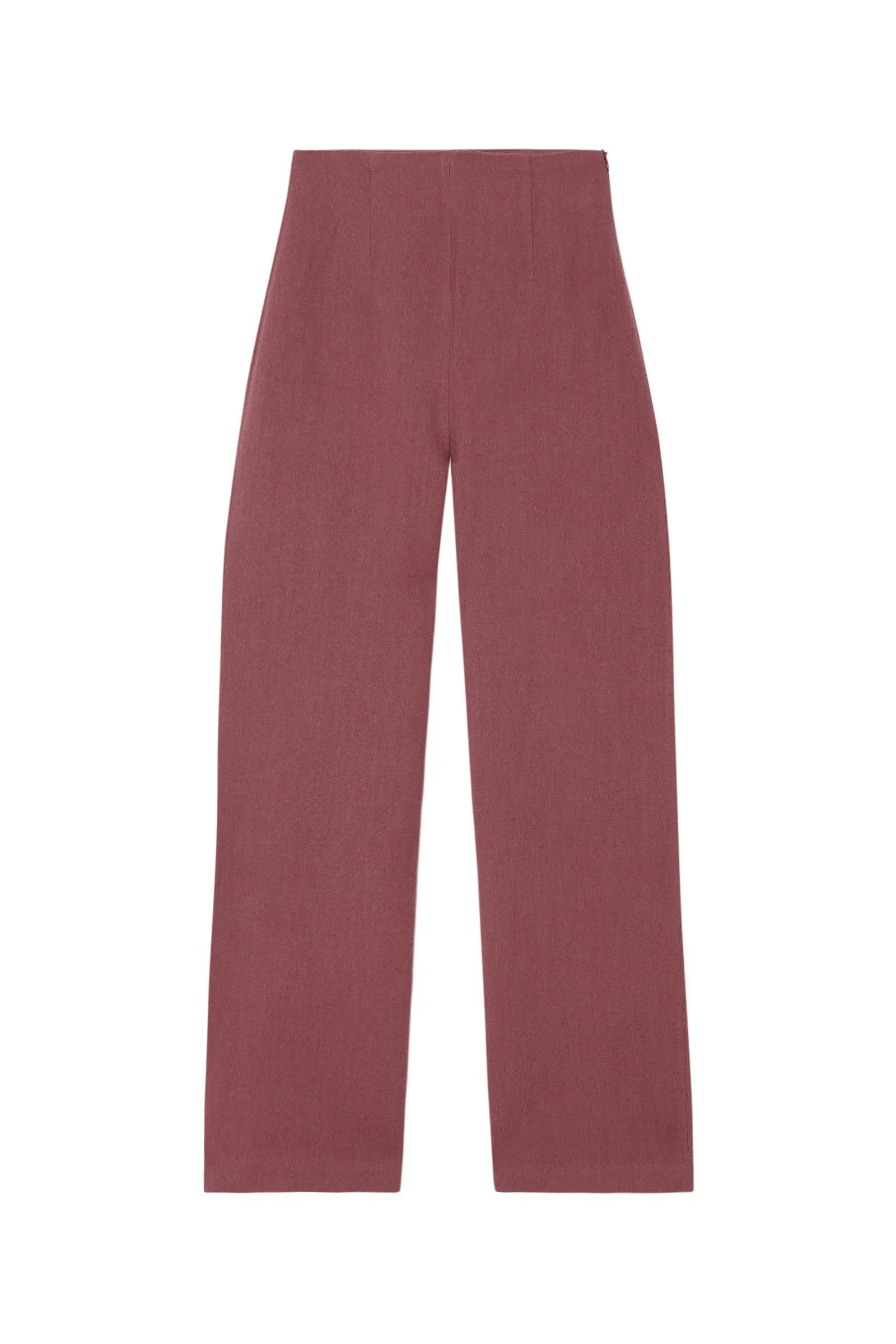 Margot, linen and virgin wool trousers