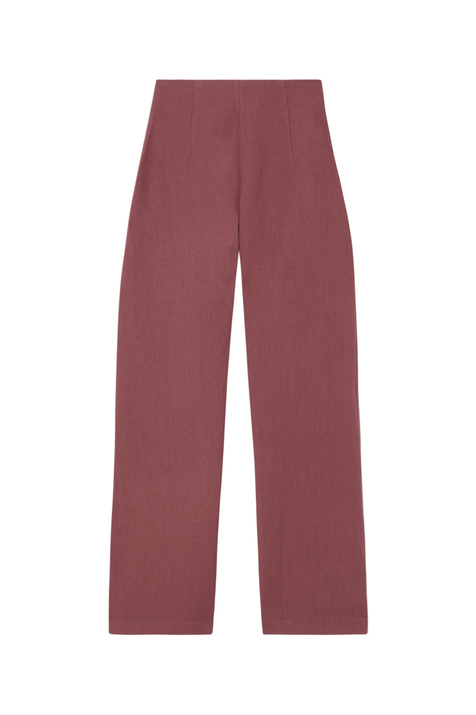 Margot, linen and virgin wool trousers