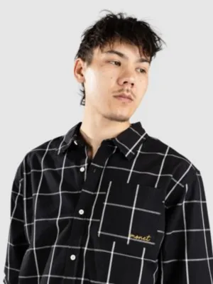 Monet Skateboards Grip Woven Camisa