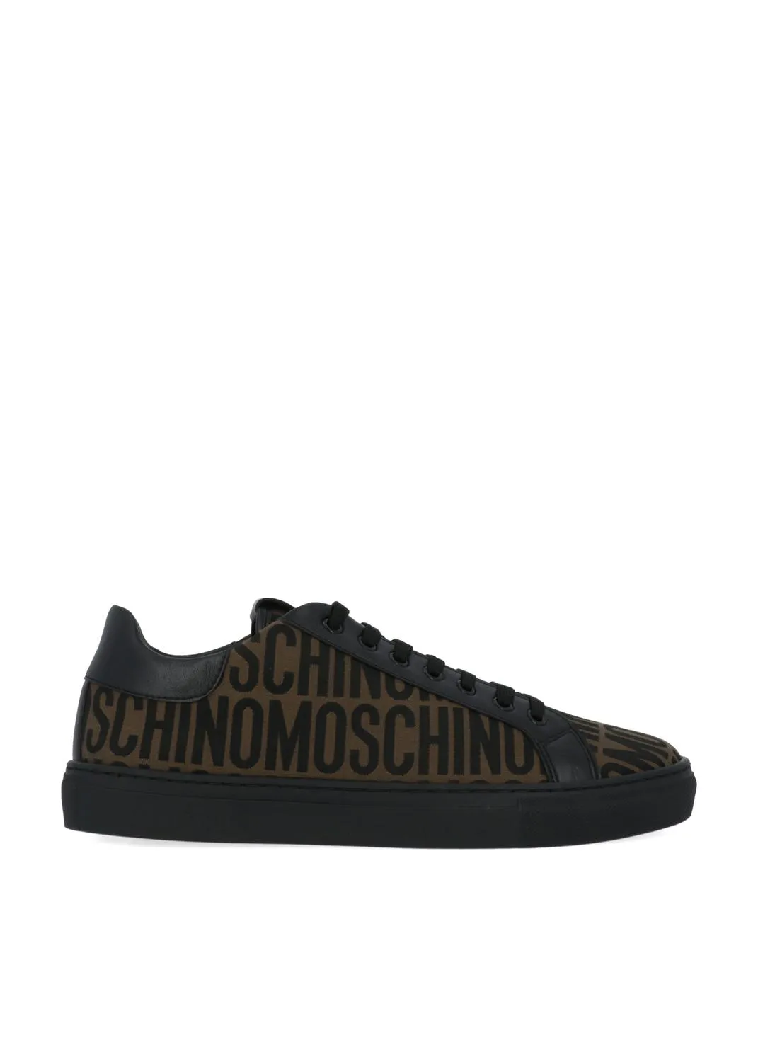 Moschino sneakers bajos Allover logo MSC-MM15012