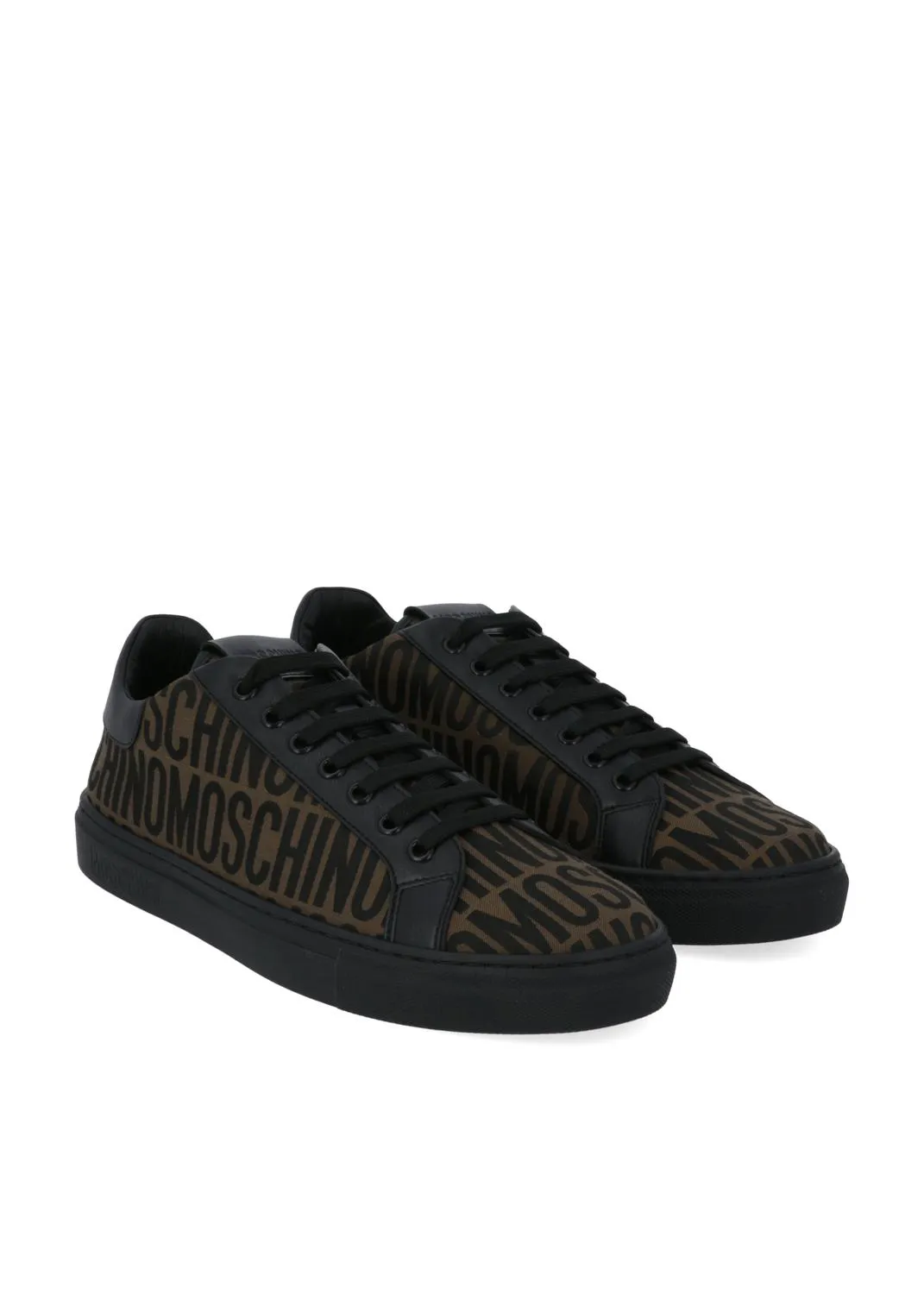 Moschino sneakers bajos Allover logo MSC-MM15012