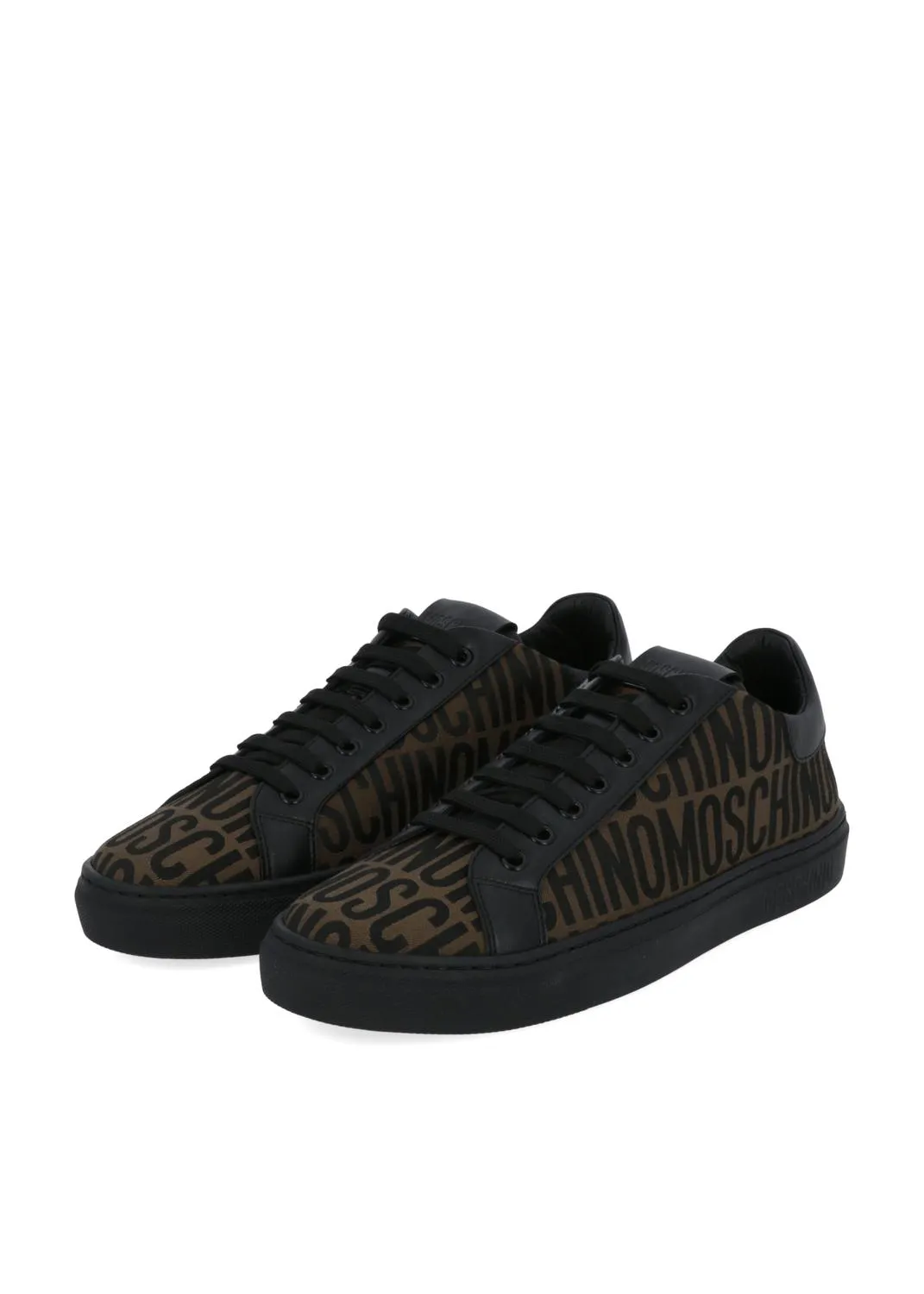 Moschino sneakers bajos Allover logo MSC-MM15012