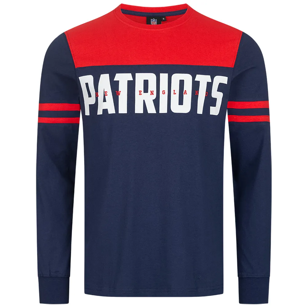 New England Patriots NFL Fanatics Hombre Camiseta de manga larga 261957