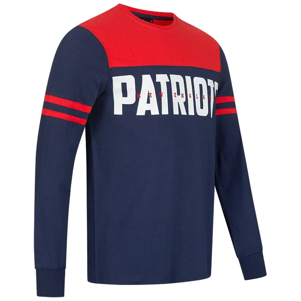 New England Patriots NFL Fanatics Hombre Camiseta de manga larga 261957