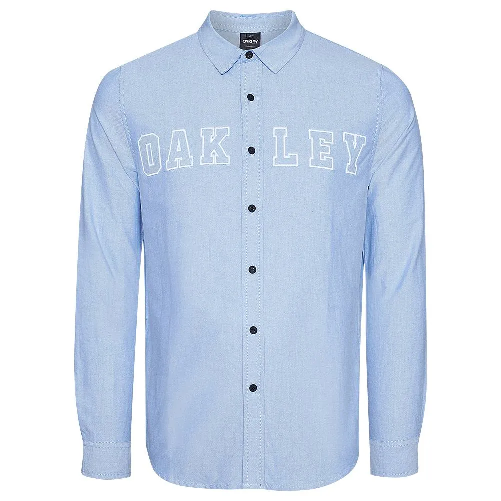 Oakley Icon Oxford Logo Hombre Camisa de manga larga 401903-6E1