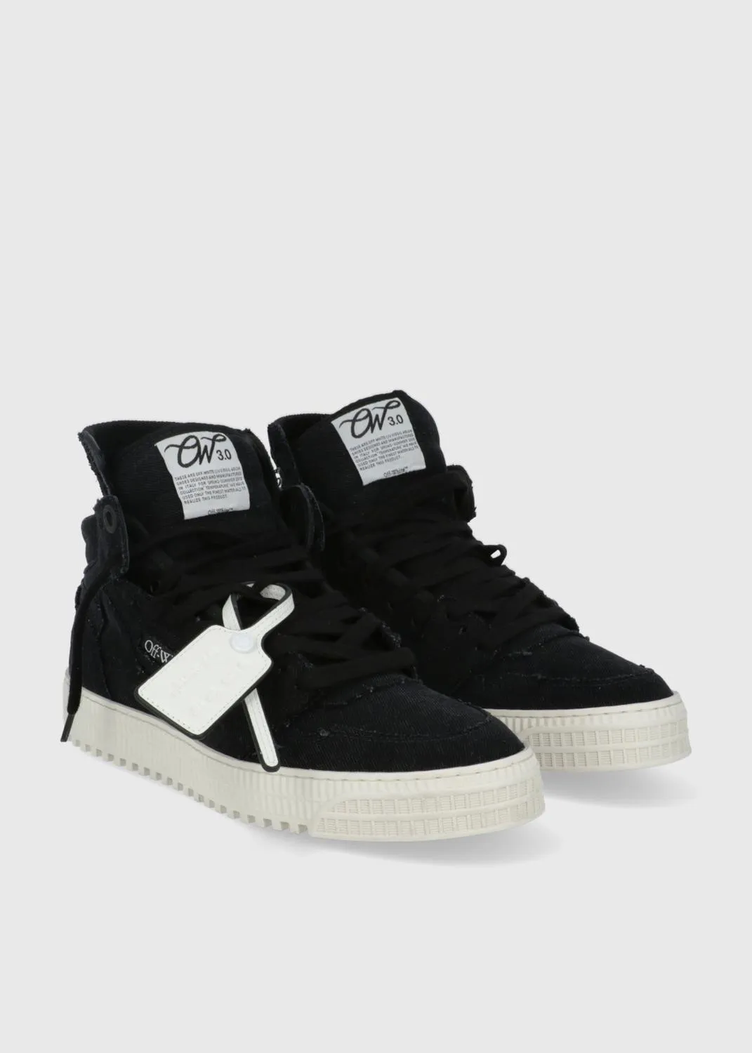 Off White Sneakers Off-Court 3.0 Black-White FFW-OMIA065F