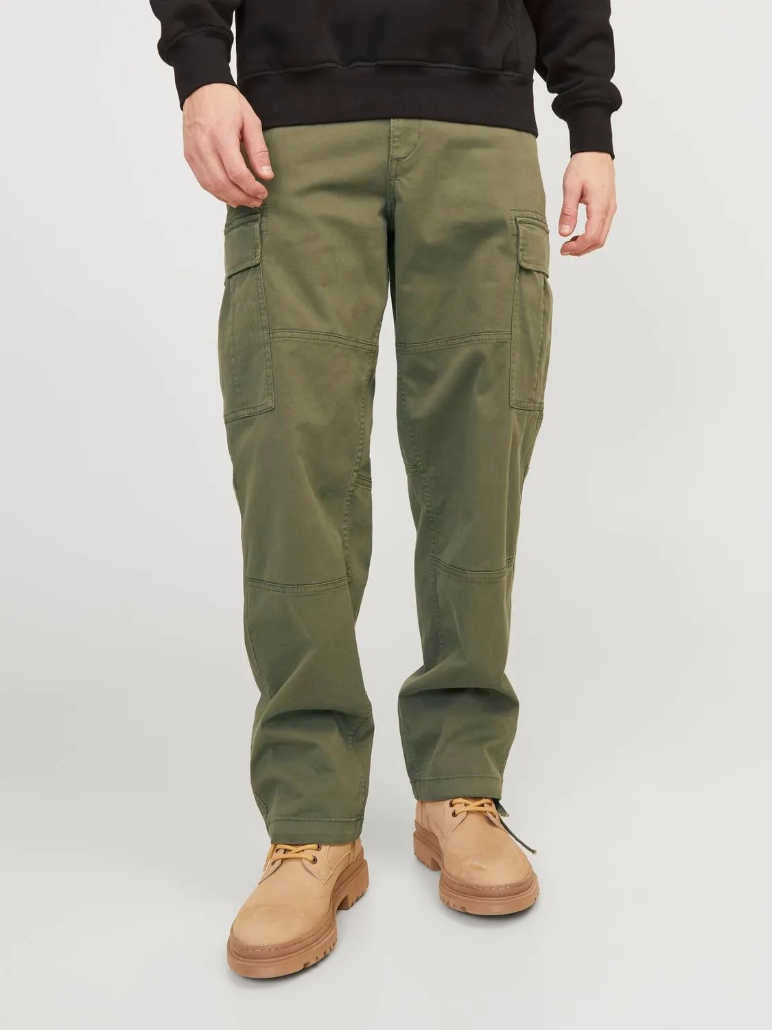 Pantalones cargo Corte loose | Verde oscuro | Jack & Jones®