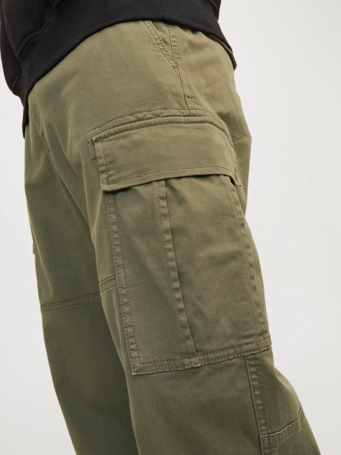 Pantalones cargo Corte loose | Verde oscuro | Jack & Jones®