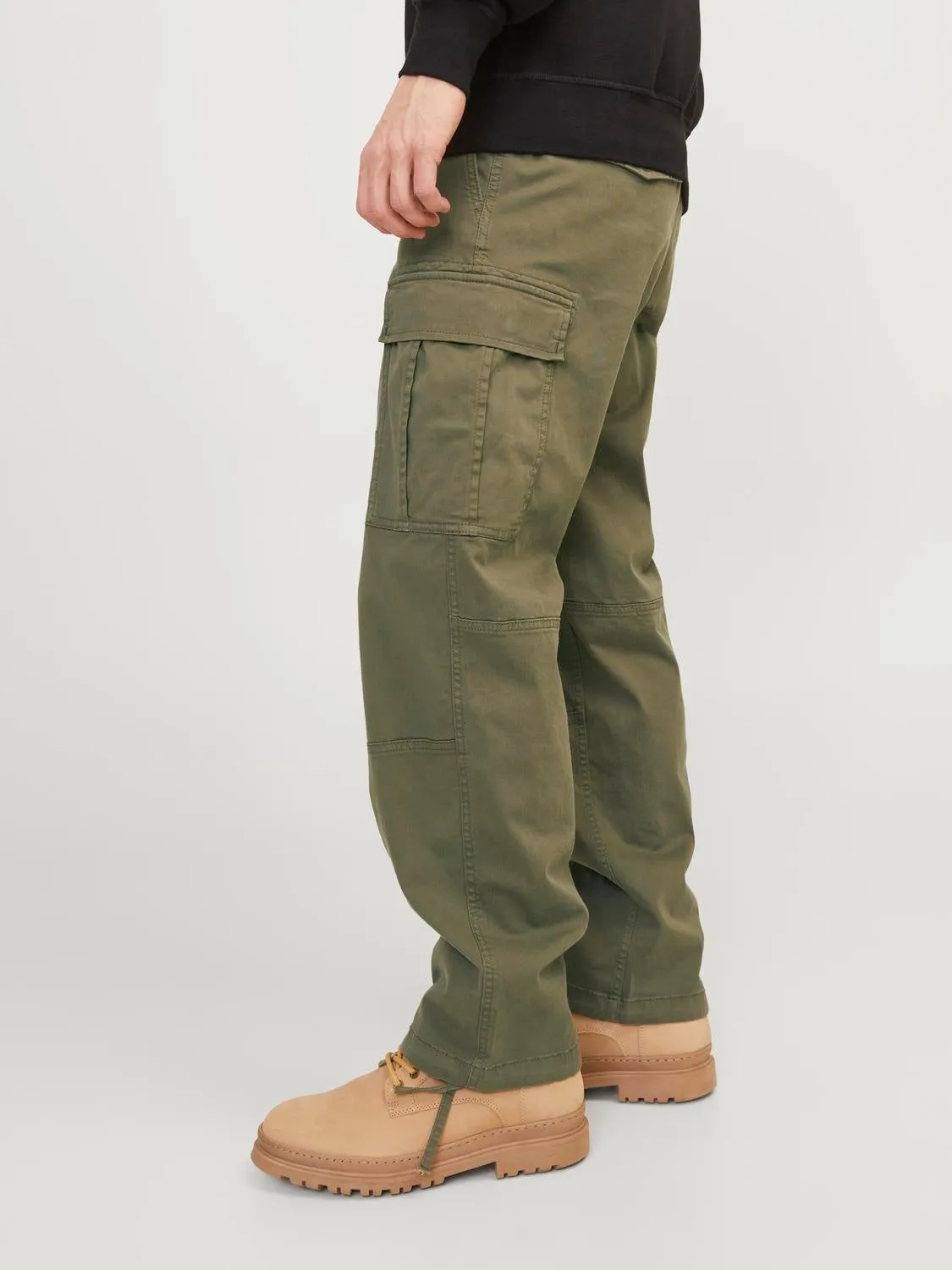 Pantalones cargo Corte loose | Verde oscuro | Jack & Jones®