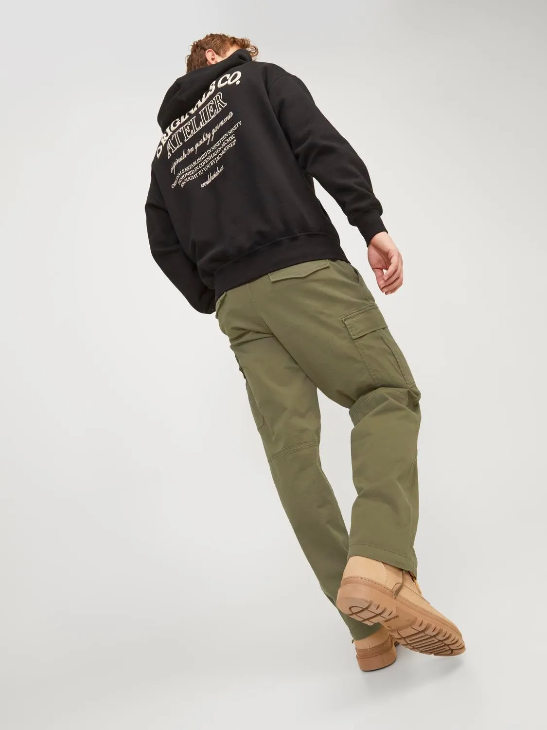 Pantalones cargo Corte loose | Verde oscuro | Jack & Jones®