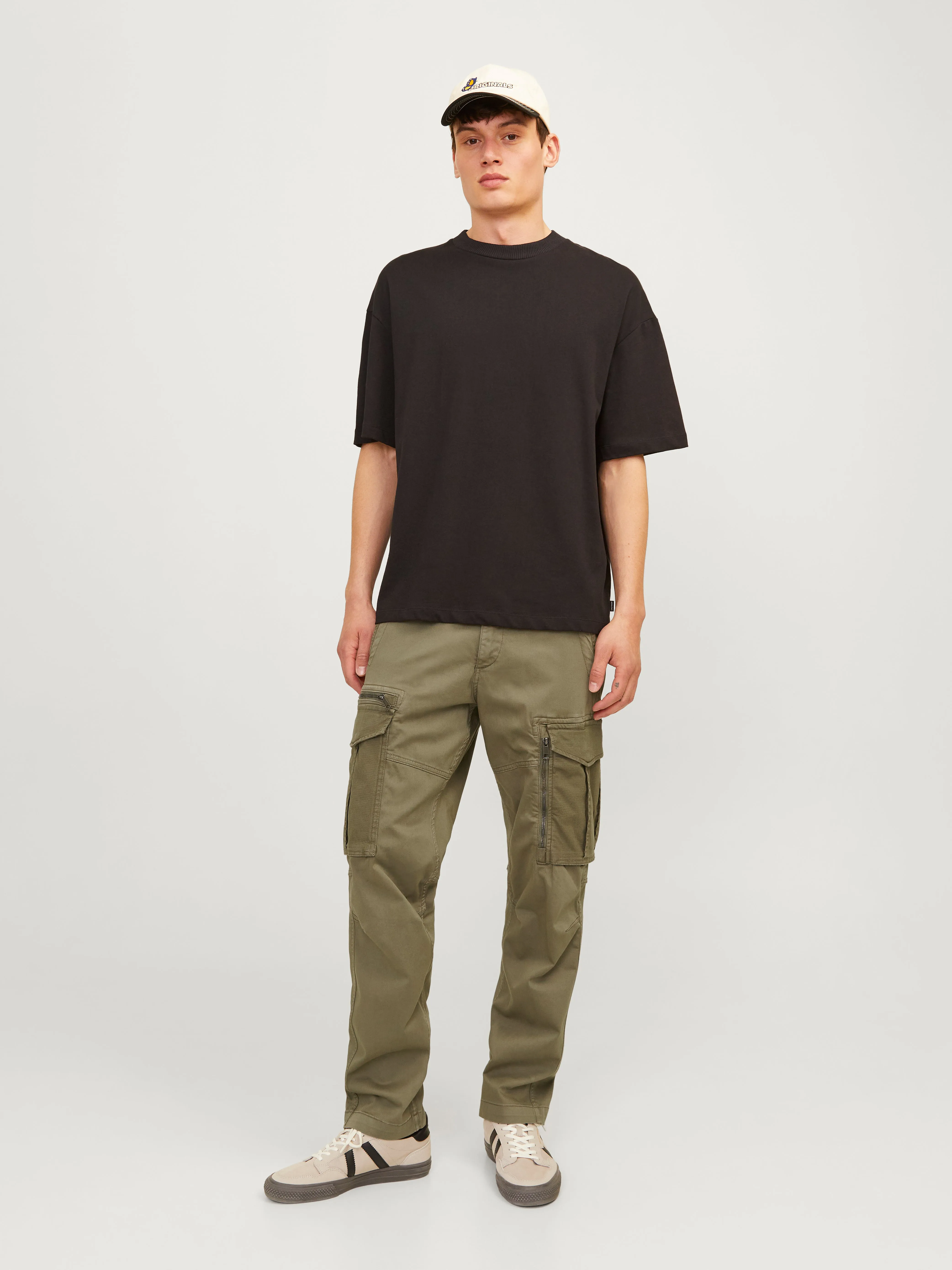 Pantalones cargo Corte relaxed | Verde oscuro | Jack & Jones®