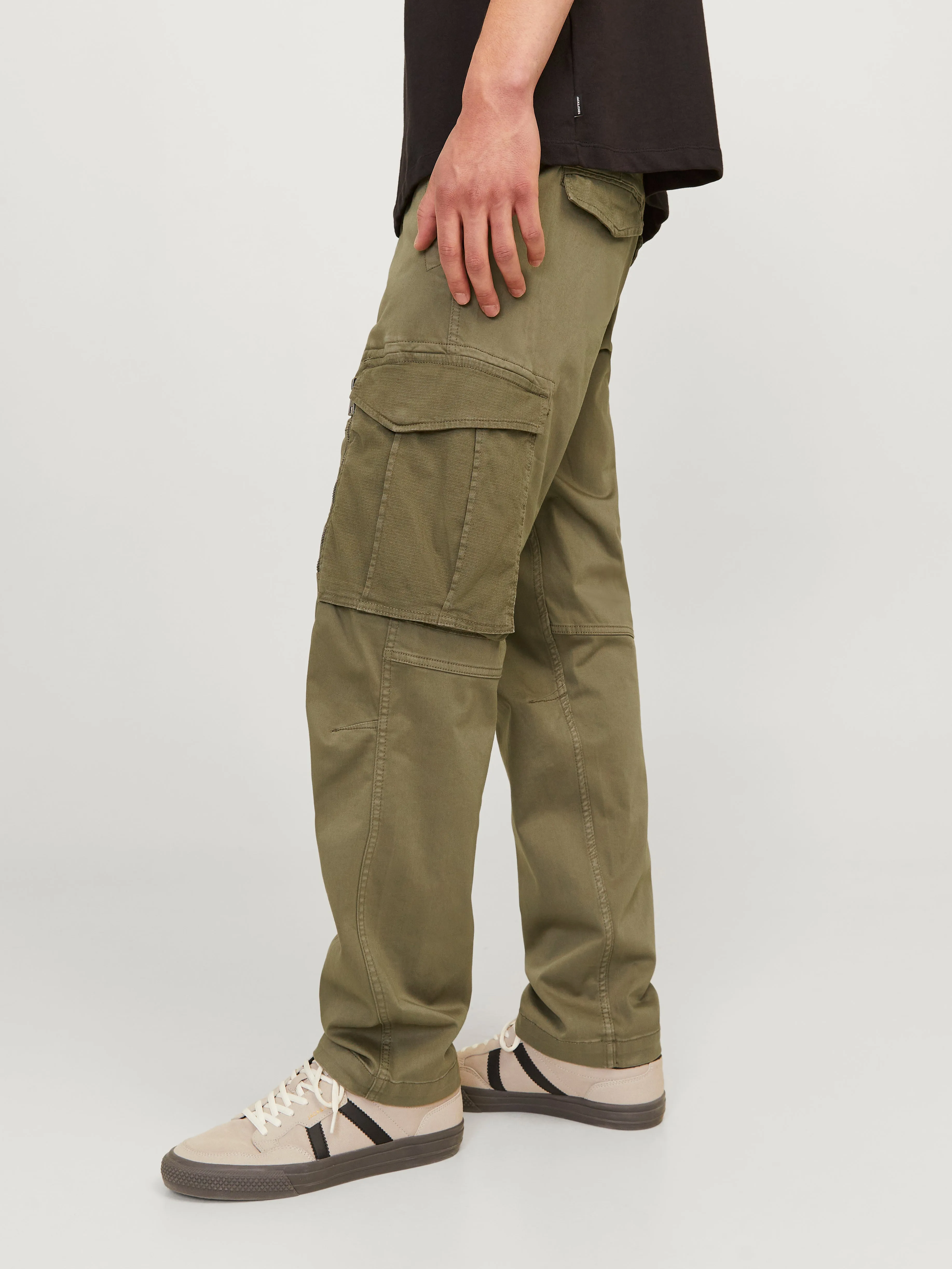 Pantalones cargo Corte relaxed | Verde oscuro | Jack & Jones®