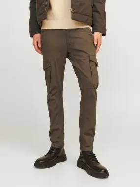 Pantalones cargo Corte slim | Marrón oscuro | Jack & Jones®