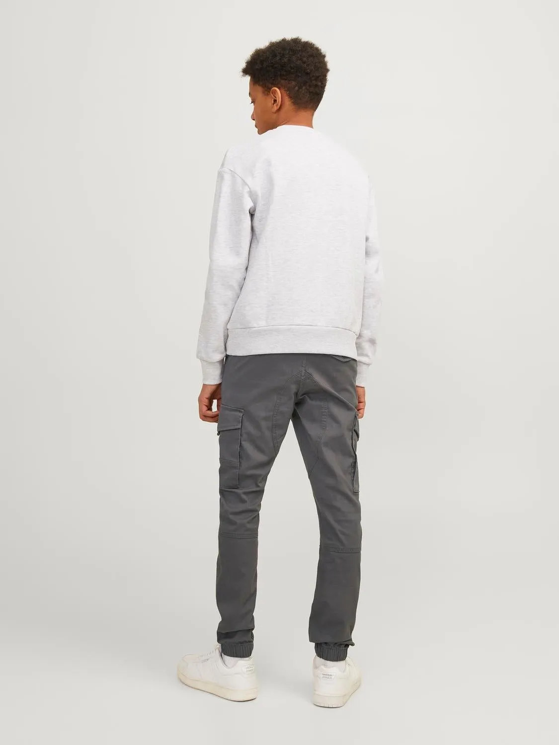 Pantalones cargo Junior | Gris oscuro | Jack & Jones®