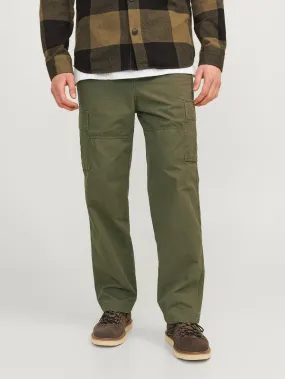 Paquete de 2 Pantalones cargo Corte loose | Verde oscuro | Jack & Jones®