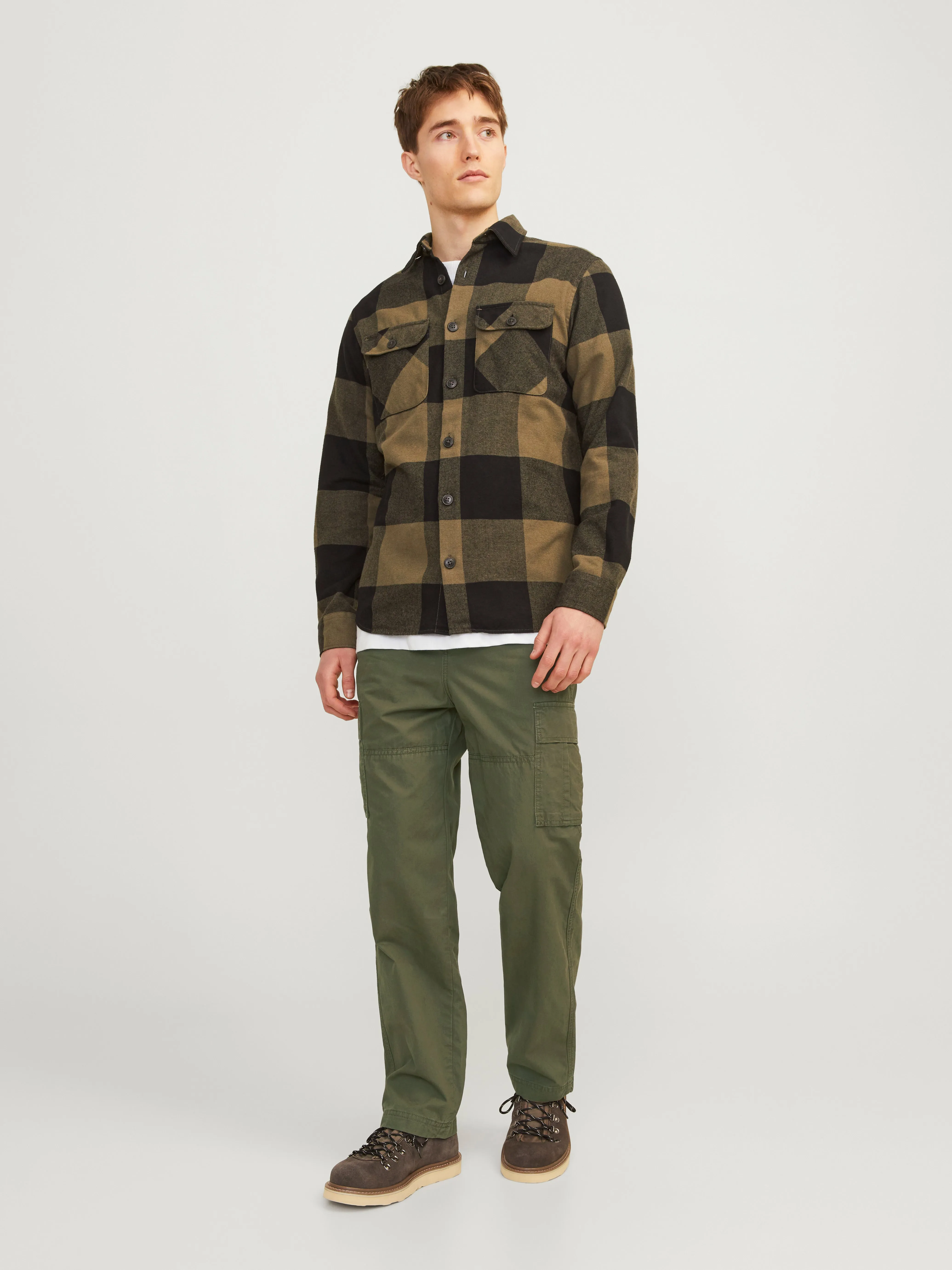 Paquete de 2 Pantalones cargo Corte loose | Verde oscuro | Jack & Jones®