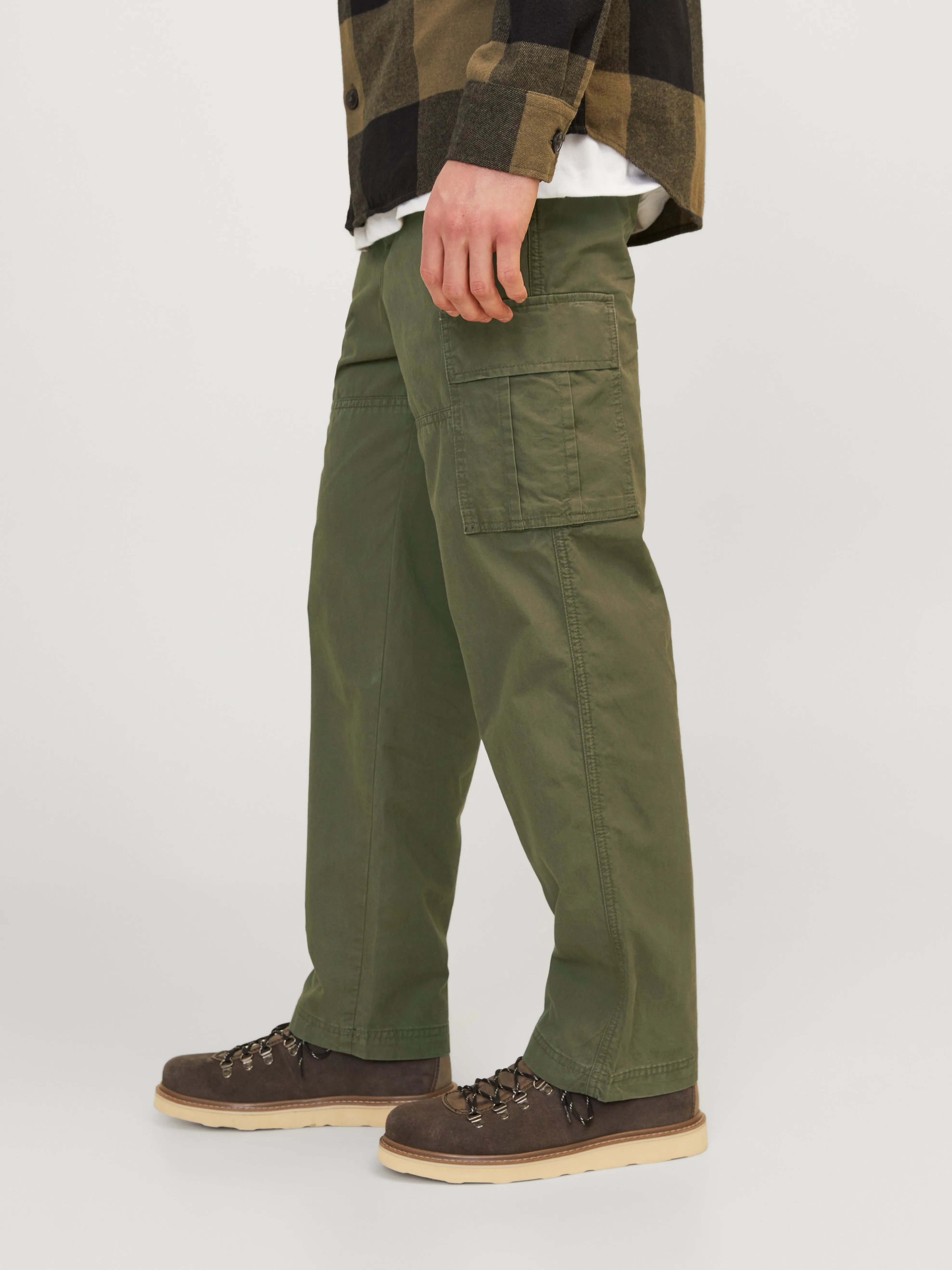 Paquete de 2 Pantalones cargo Corte loose | Verde oscuro | Jack & Jones®