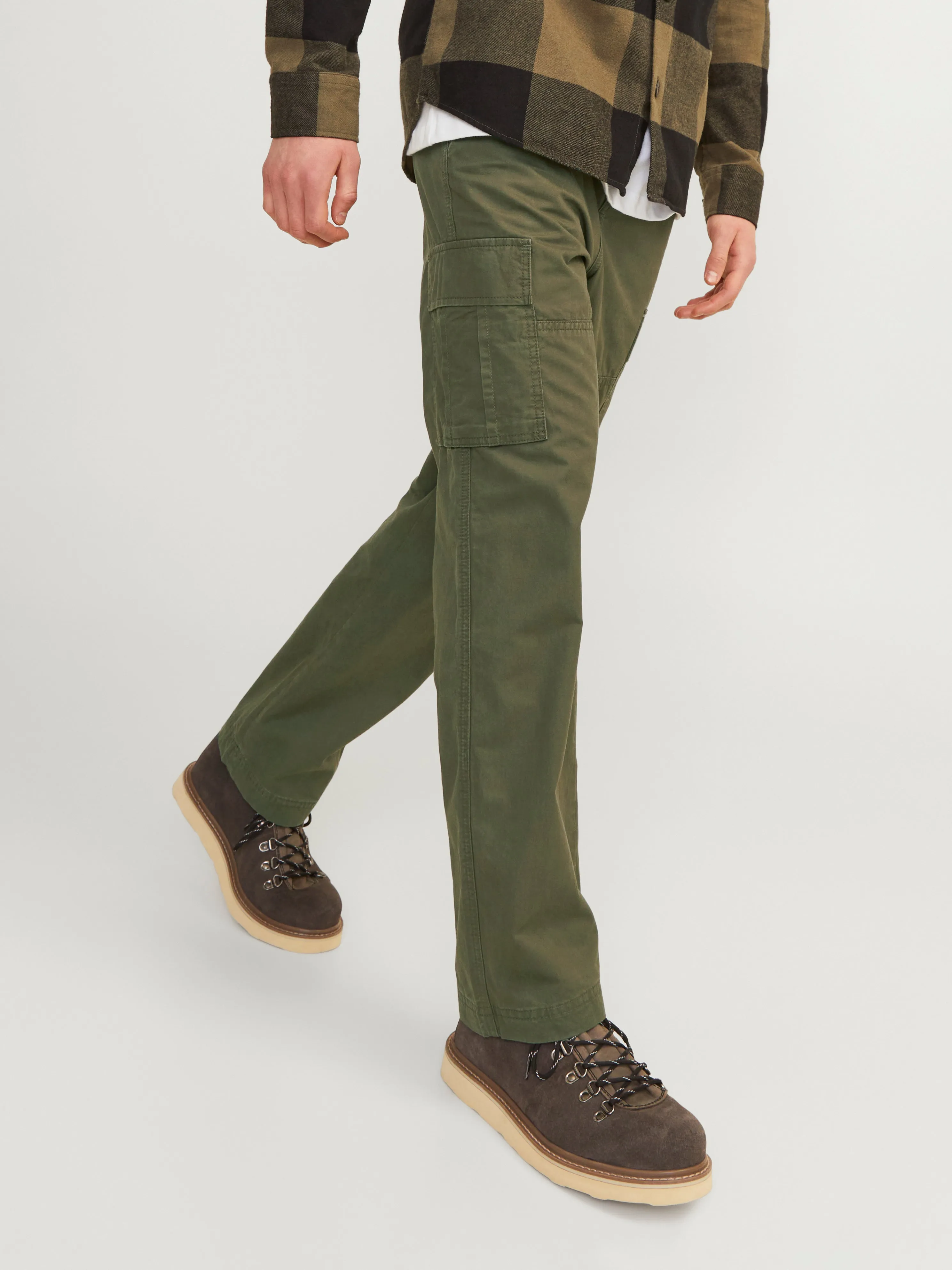 Paquete de 2 Pantalones cargo Corte loose | Verde oscuro | Jack & Jones®