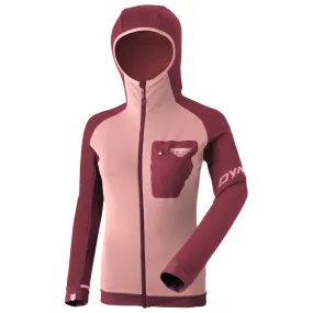 Polar Dynafit Radical Polartec Hooded Jkt W Burgundy