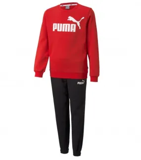 Puma Junior Essentials Logo Sweat Suit