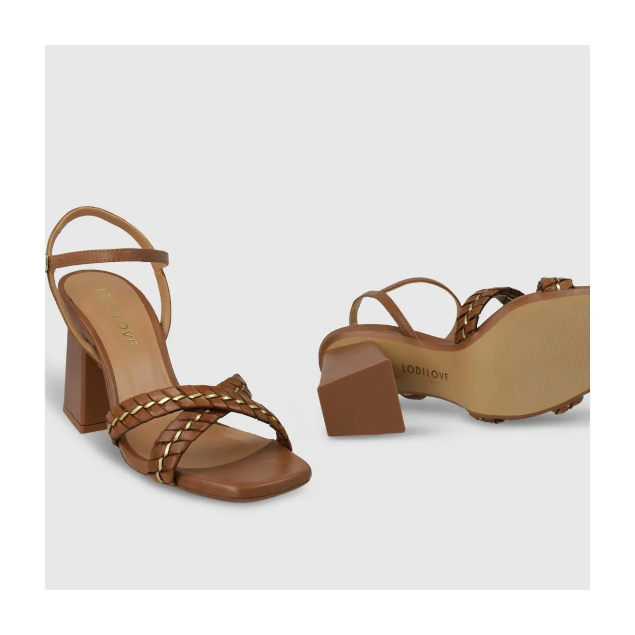 SANDALIAS MARRONES GEI4381