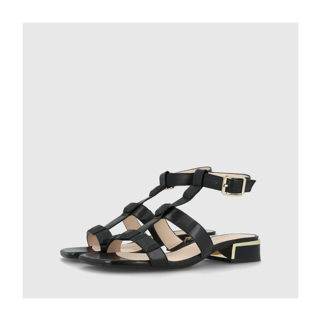 SANDALIAS NEGRAS DACUR