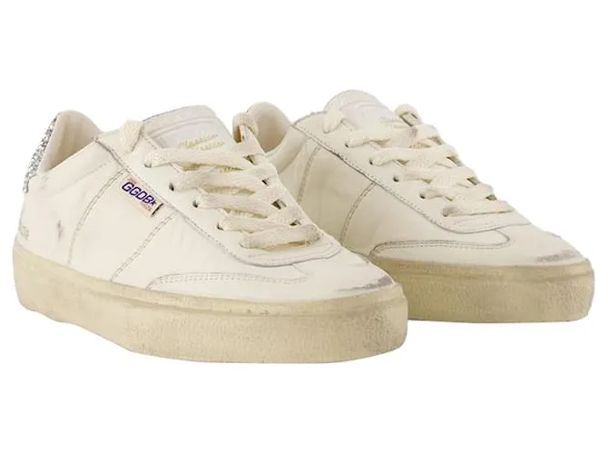 Soul Star Sneakers - Golden Goose Deluxe Brand - Cuero - Blanco/Plata 