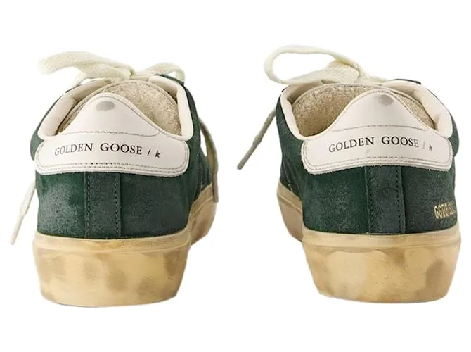 Soul Star Sneakers - Golden Goose Deluxe Brand - Cuero - Verde 