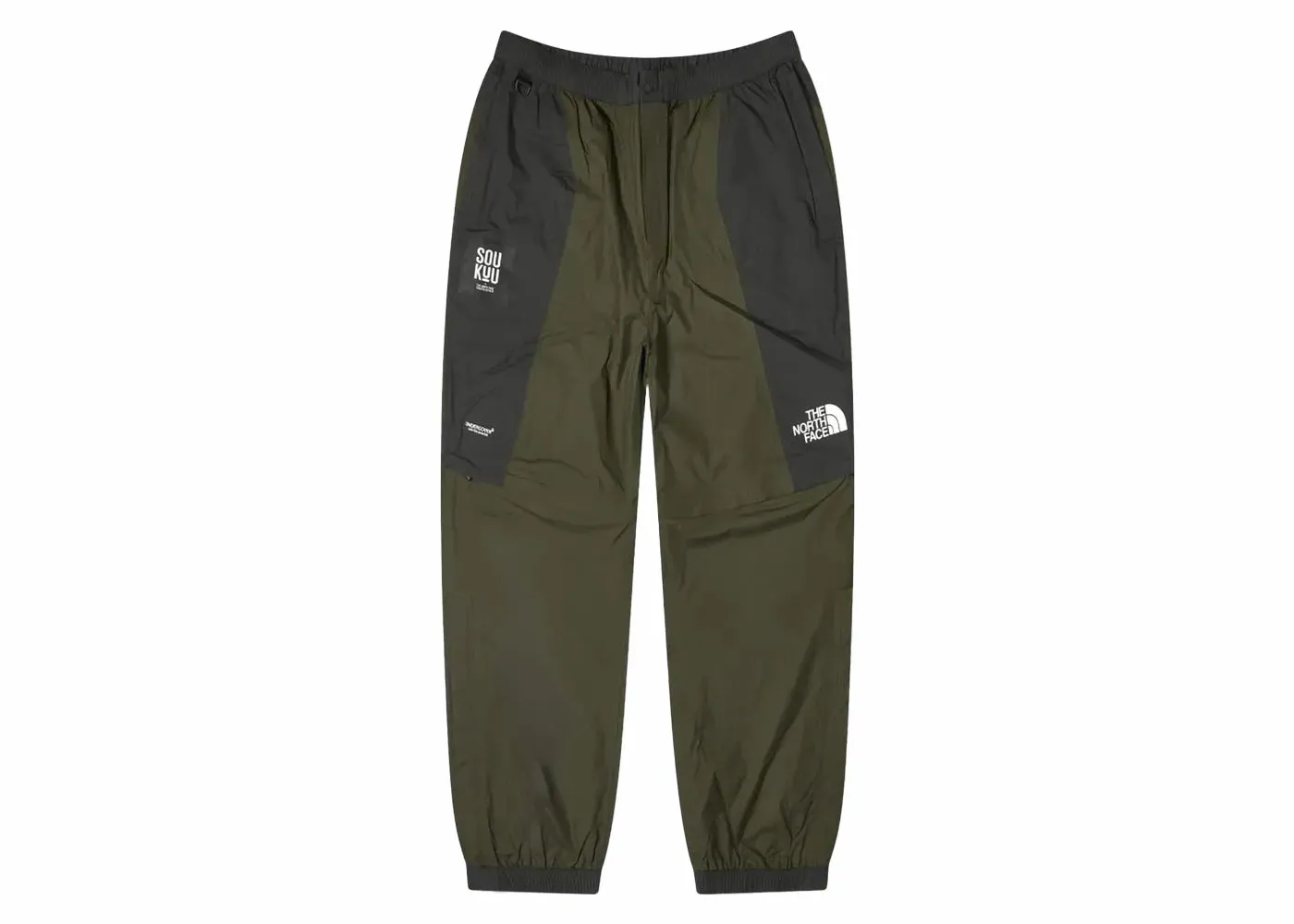 The North Face Undercover x Soukuu Hike Belted Utility Shell Trousers Forest Night Green/TNF Black