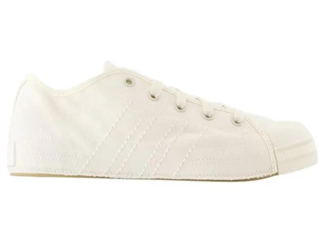 Y3 Nizza Lo Sneakers - Y-3 - Cuero - Blanco 