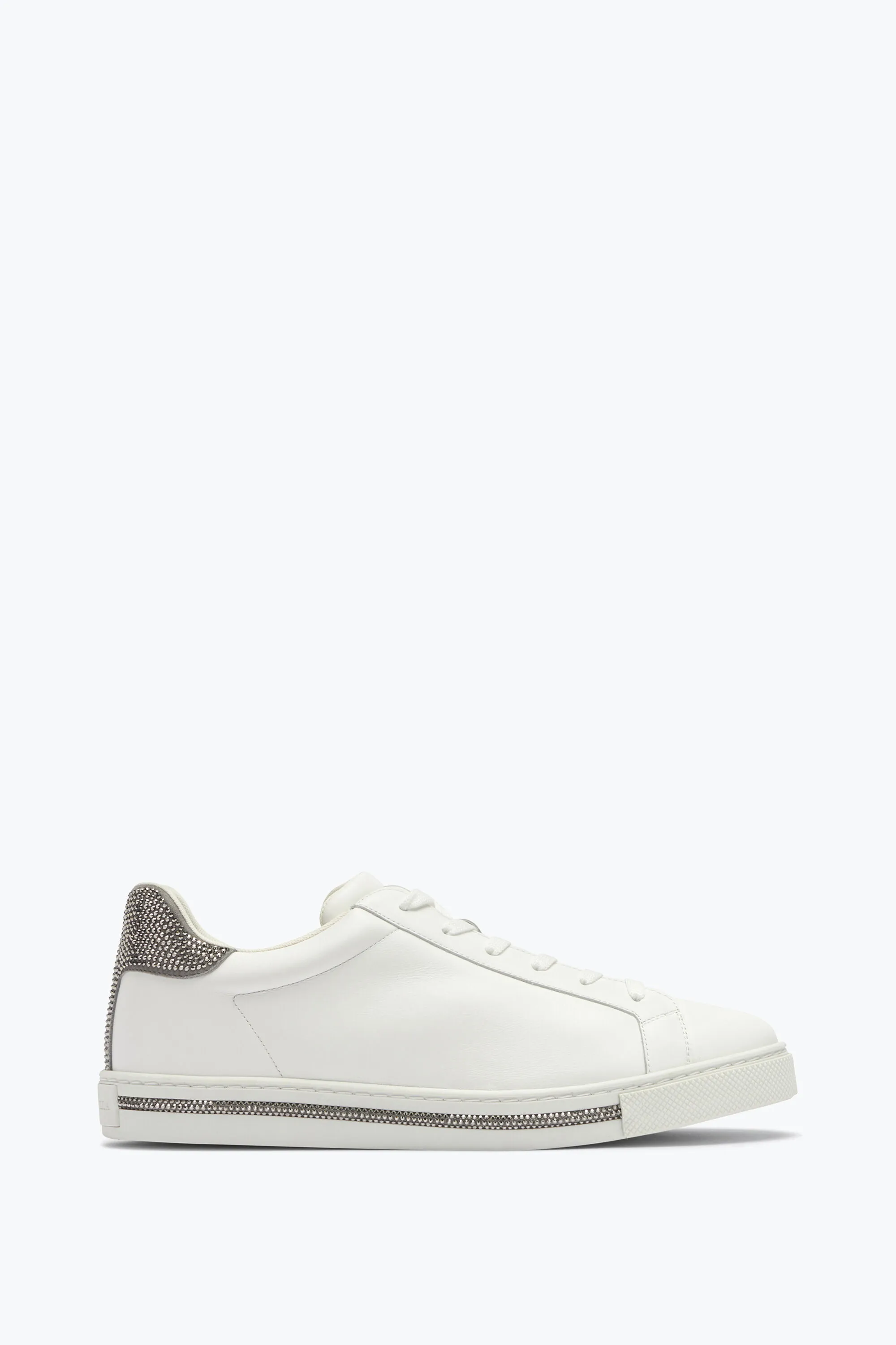 Zapatillas Xtra Blanco-Plata Con Cristales 15