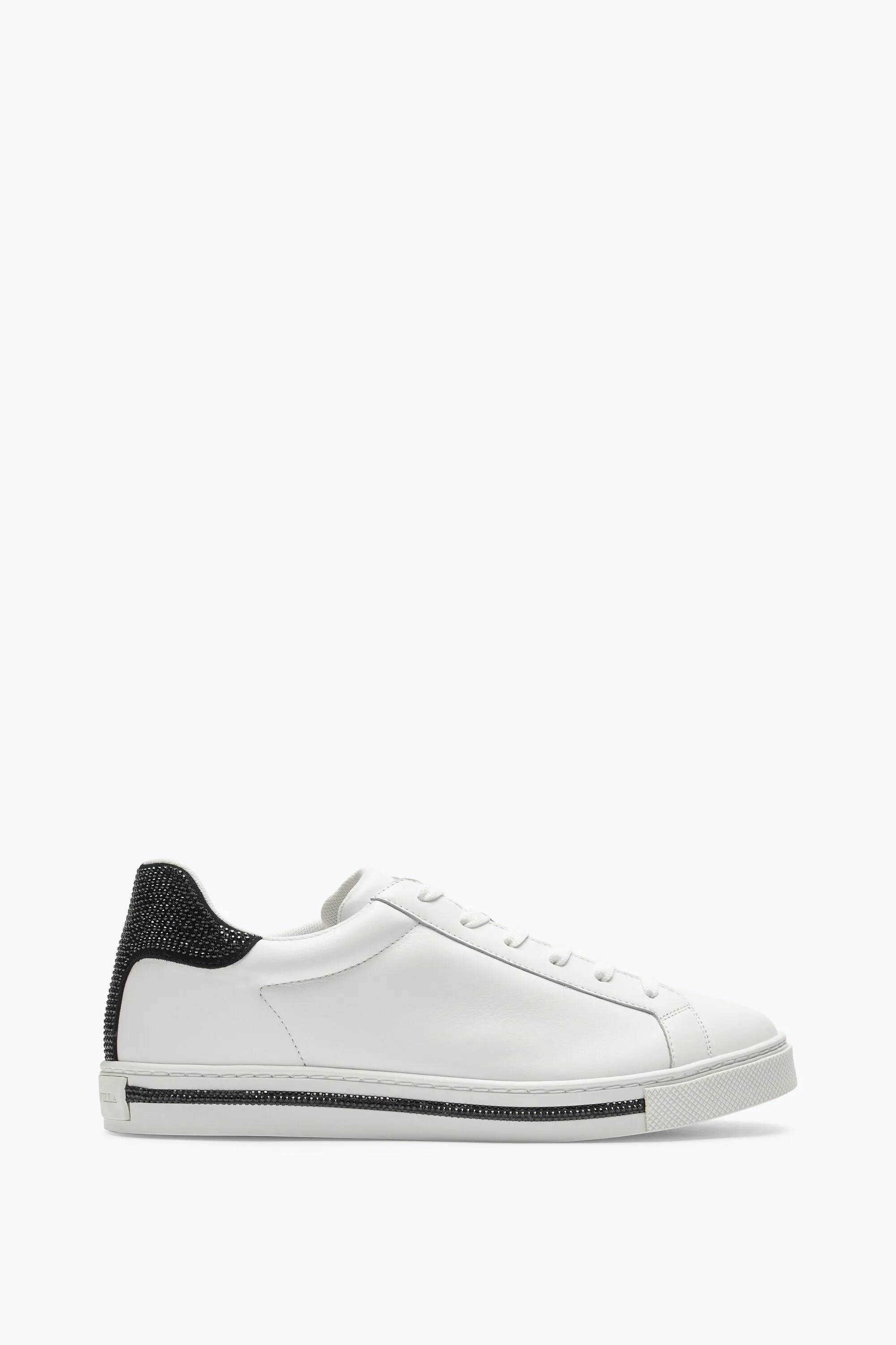 Zapatillas Xtra Blanco-Plata Con Cristales 15