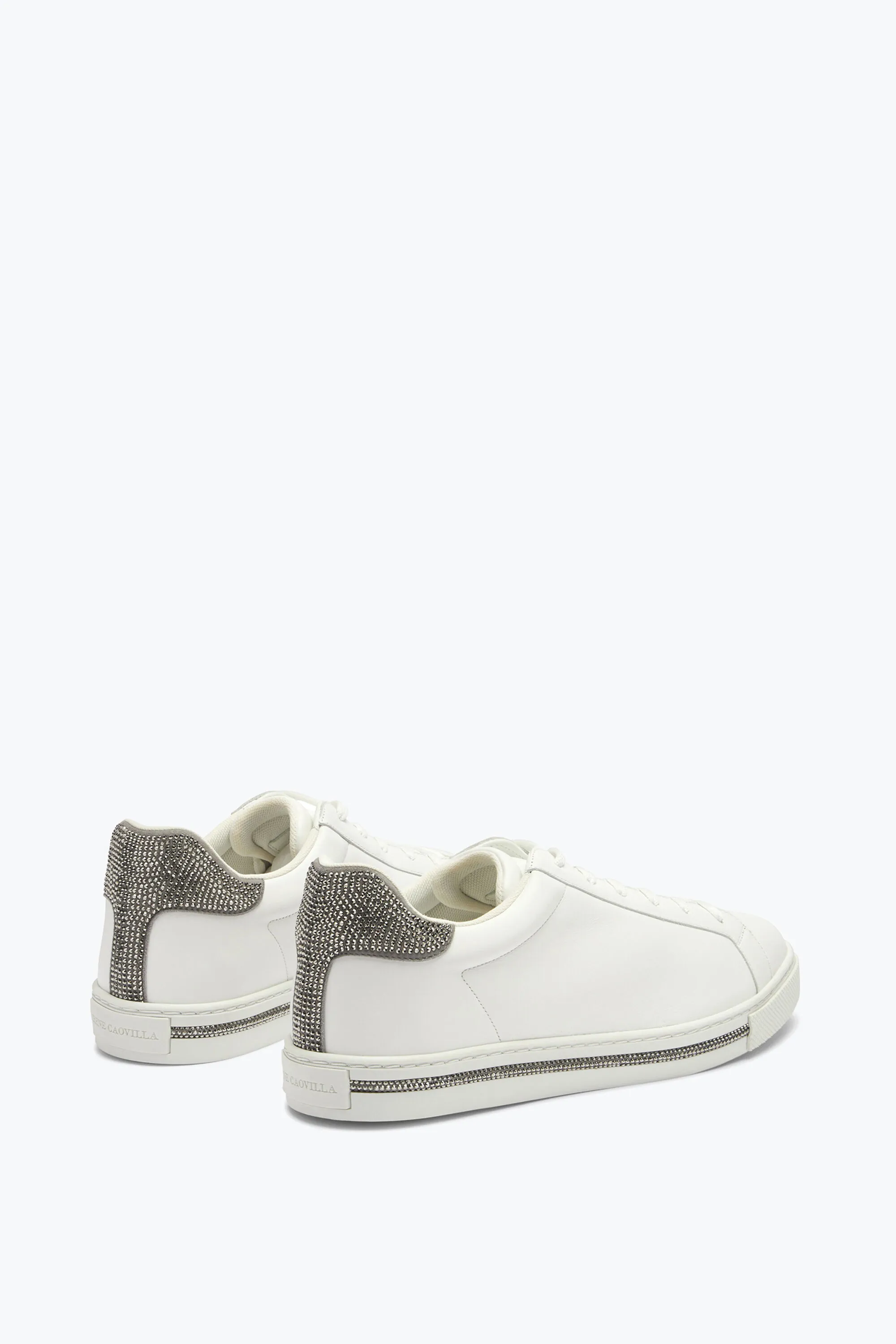 Zapatillas Xtra Blanco-Plata Con Cristales 15