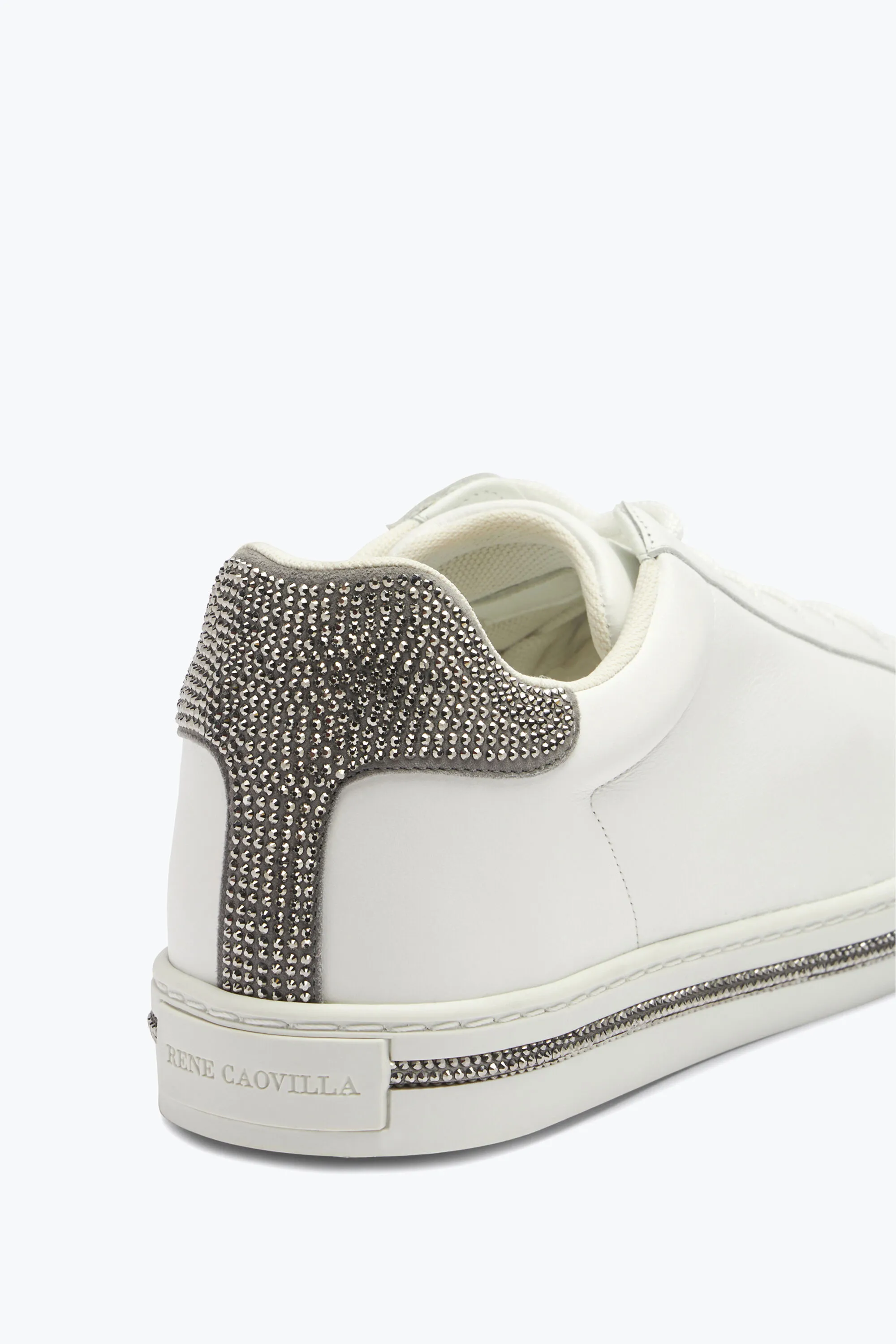 Zapatillas Xtra Blanco-Plata Con Cristales 15