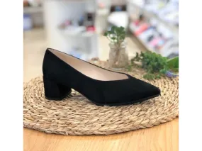 ZAPATO SALÓN CON TACÓN COR1250 LODI EN COLOR NEGRO