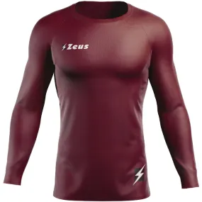 Zeus Fisiko Baselayer Camiseta funcional de manga larga rojo oscuro